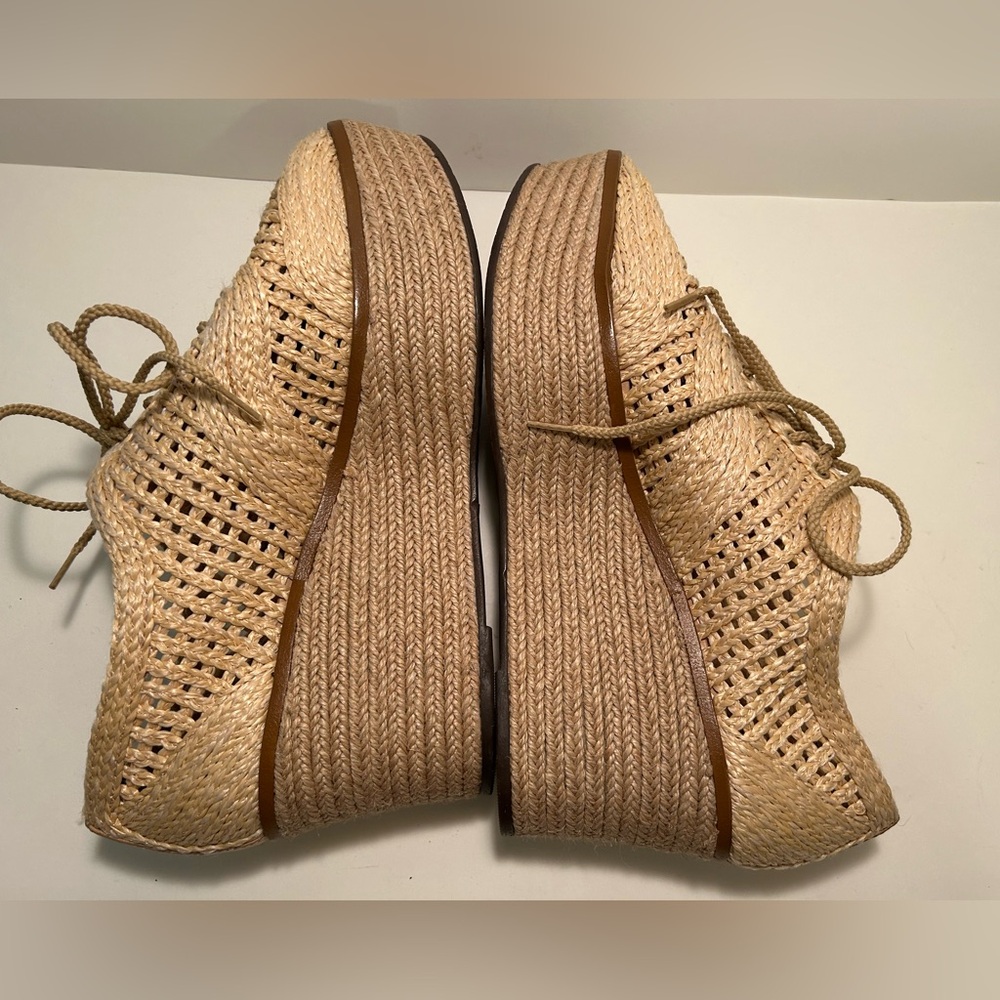 Schultz Jules Raffia Platform Espadrilles Shoes S… - image 6